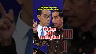 Jah4tnya Jokowi! Refly Harun menantang presiden ke7#shorts