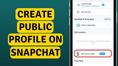 How to Create Public Profile on Snapchat (2023) | Snapchat Public Profile