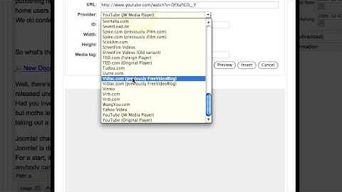 Joomla Video Tutorial: How to Add Videos to Articles