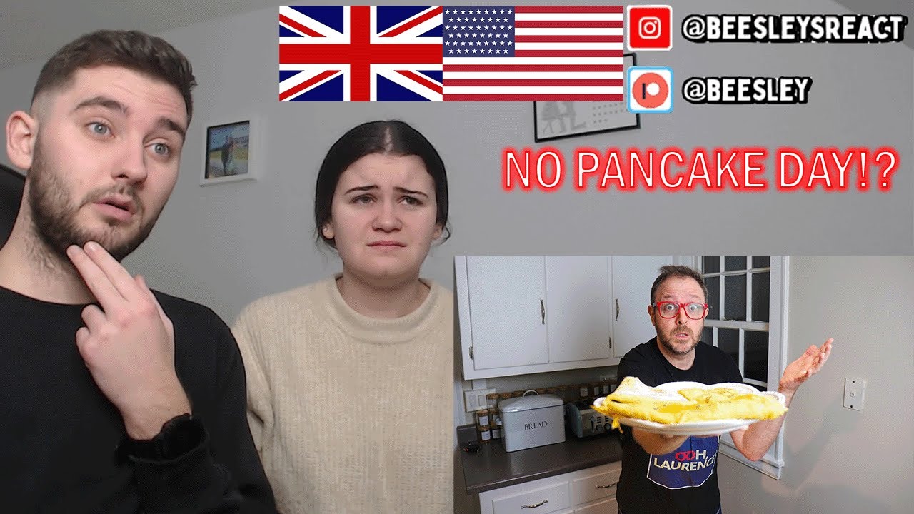British Couple Reacts to Why Do Americans Not Celebrate Pancake Day?