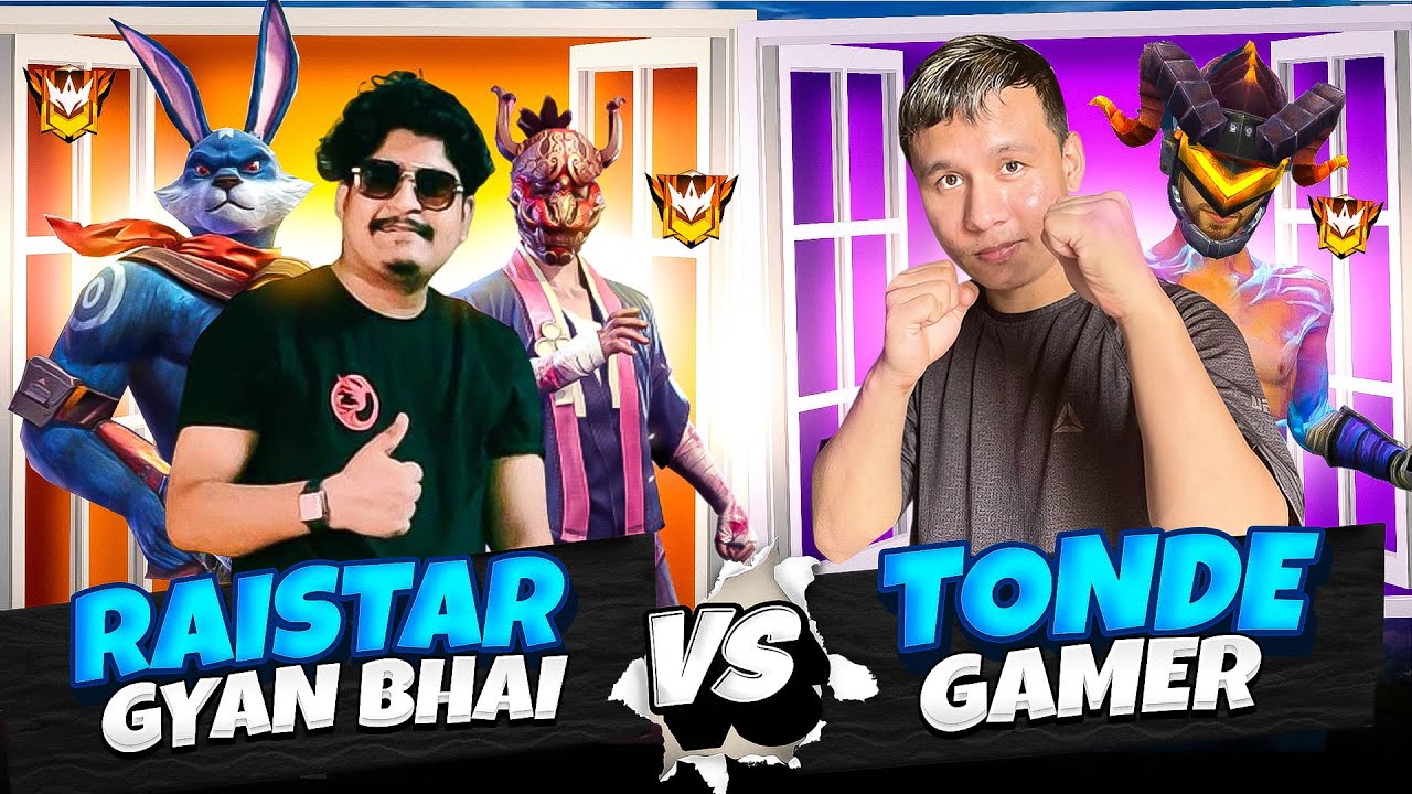Raistar & Gyan Bhai Vs Tonde Gamer Best Clash Squad Highlights & Gameplay - Garena Free Fire