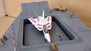 UPDATED Bluetooth Motorized 1/72 VF-1J Flight Deck Macross Valkyrie FINAL