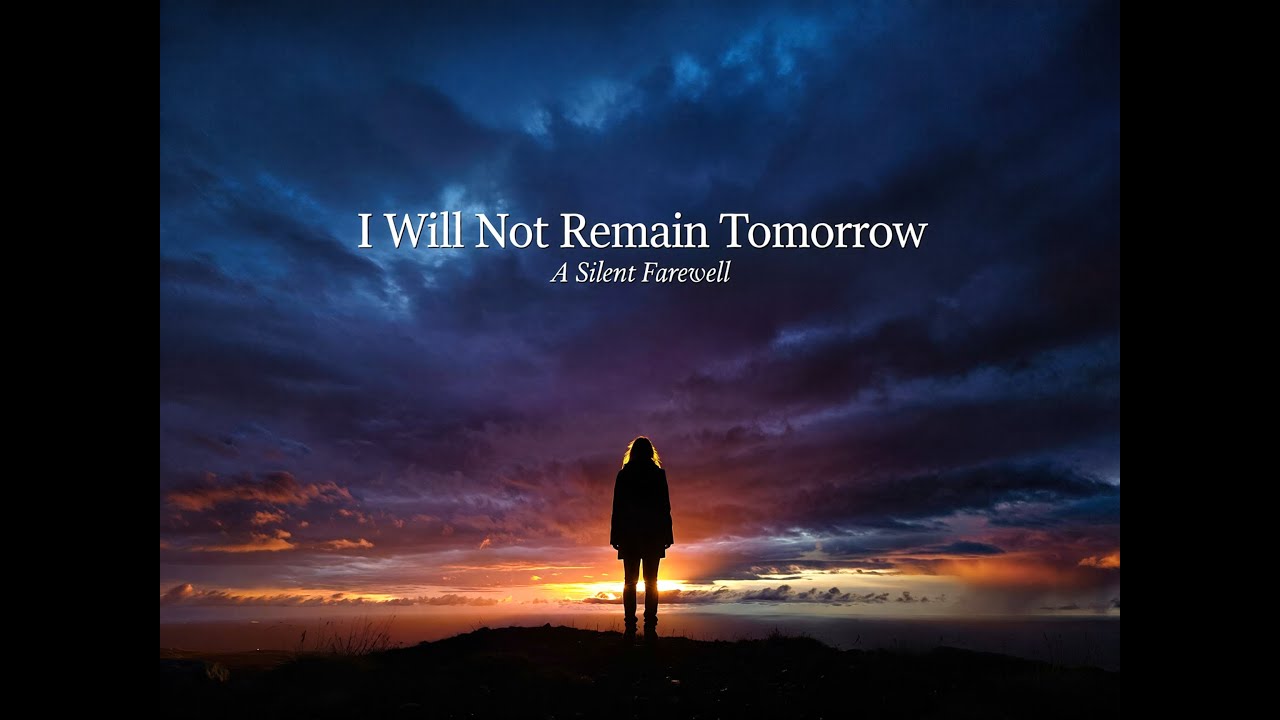 I Will Not Remain Tomorrow