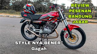 PART 2 PESENAN DARI BANDUNG, REVIEW RX KING MODIFIKASI STYLE JOGJA,  sekalian test ride.