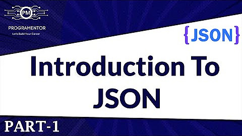 JSON Tutorials - YouTube