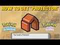 HOW TO GET "PROTECTOR" IN POKEMON BRILLIANT DIAMOND AND SHINING PEARL (WHERE TO FIND PROTECTOR)