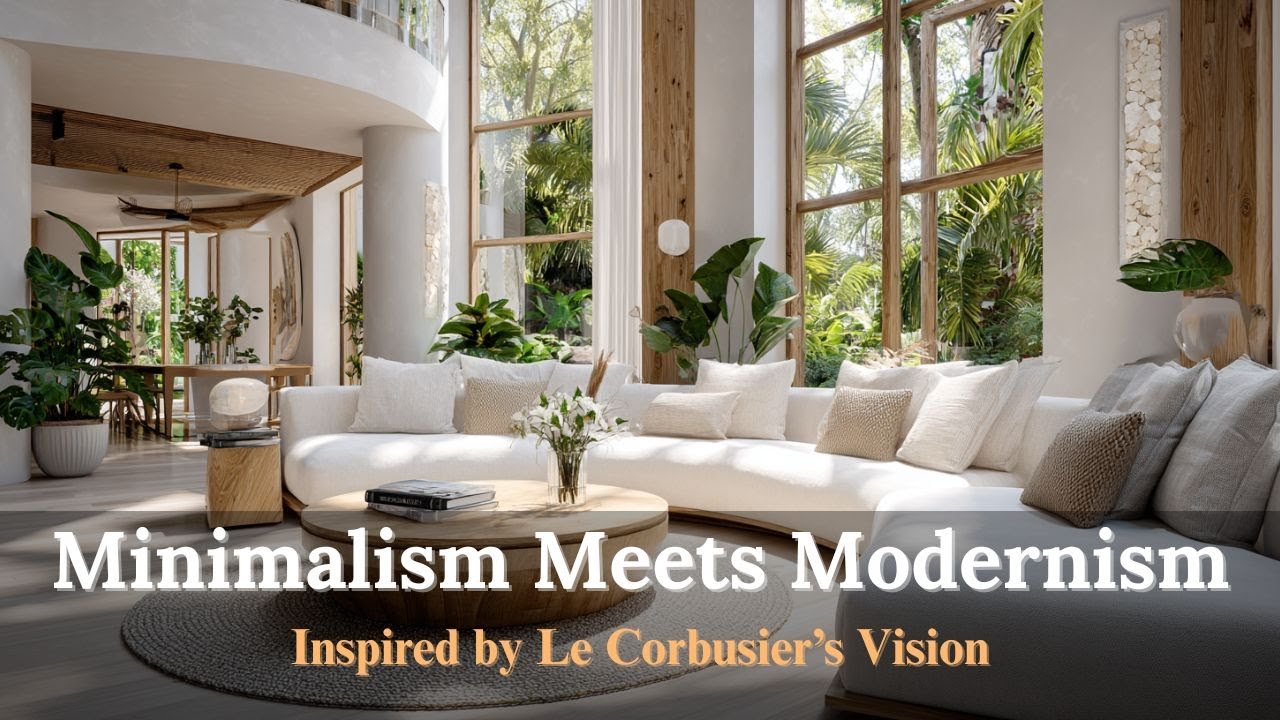 Minimalism Meets Modernism   Le Corbusier’s Vision in Contemporary Home Interiors