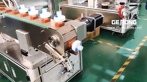 Customized type bottle mold jig conveyor automatic high accuracy labeling machine