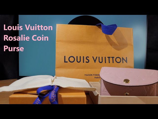 Louis Vuitton Unboxing - Rosalie Coin Purse Reverse Monogram 