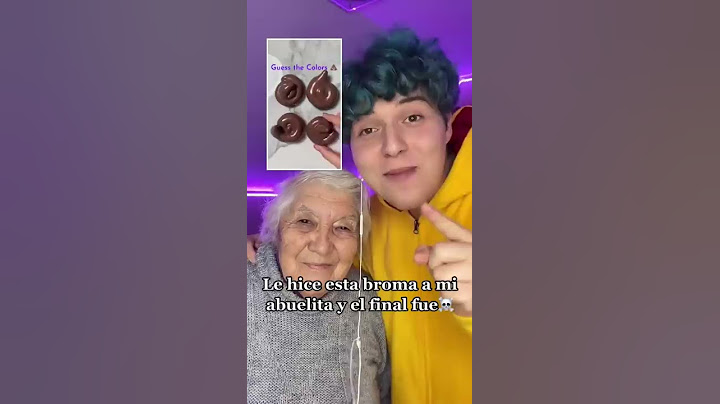 ADIVINA EL COLOR🟣 CHALLENGE 👵🏻 CON MI ABUELITA 🎁 #Shorts