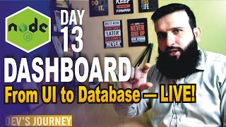 Day13 | Full Stack Connection | Frontend Meets Backend via Node.js Express & PostgreSQL اردو / हिंदी