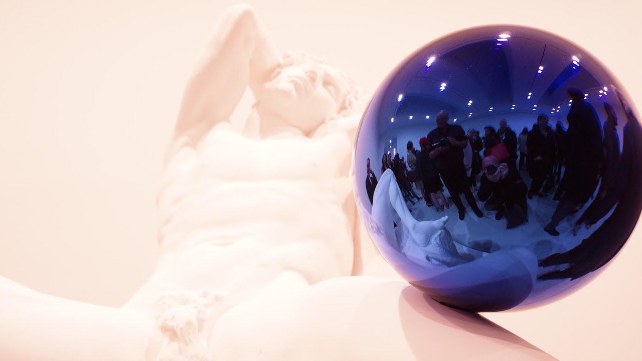Jeff Koons Gazing Balls at Zwirner Gallery, NYC YouTube