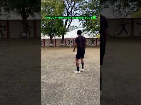 To shoot with power 💪⚡#football #soccer #viral #footballshorts #shorts