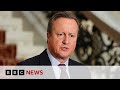 Uk considering recognising palestine state lord cameron says  bbc news