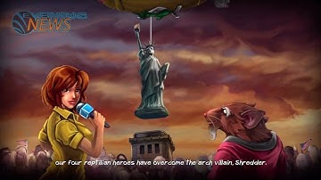 TMNT: Turtles in Time Re-Shelled - CO-OP Playthrough Final Part - Ending & Credits