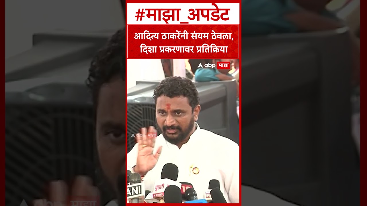 Amol Mitkari : आदित्य ठाकरेंनी संयम ठेवला, दिशा प्रकरणावर प्रतिक्रिया