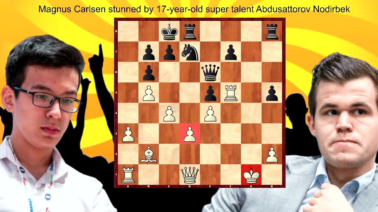 Abdusattorov Gives Carlsen His 1st 2-Game Losing Streak in 8 Years