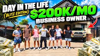 Day in the Life of Running a $200K/Month Window Cleaning Business (Blitz Edition)