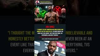 Jon Jones Says MVP Event Was Better Than UFC 🔥 #ufc #mma