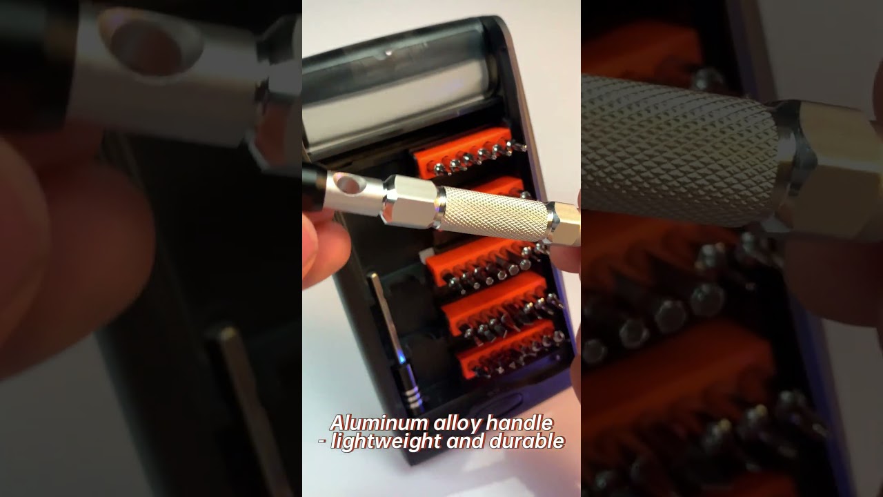 Say Goodbye to Boring DIY Tools - This Screwdriver Set Opens Itself!  JAKEMY JM-8151 (