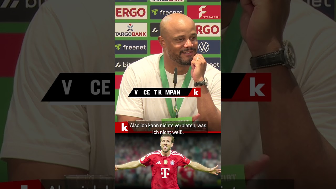 Bierduschen-Verbot von Kompany? "Kann nichts verbieten, was ich nicht kenne" #shorts
