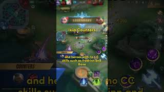 Ixia Counters #mlbb #mlbbesports #mlbbshorts #mobilelegend #ixiagameplay #ixia