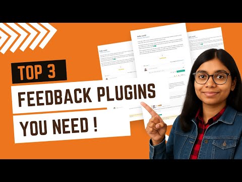 TOP 3 User feedback plugins
