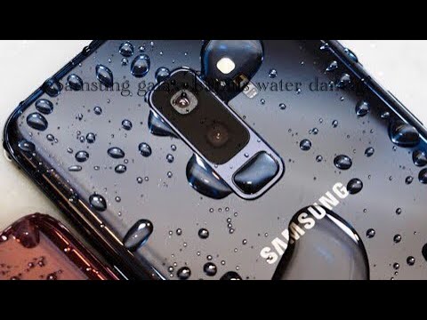 How to repair Samsung  galaxy s9+ water damage