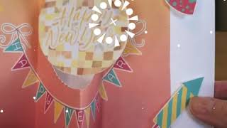 New Years Pop Up Card to Make with Kids