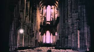 Cologne Cathedral in Cologne in Germany during World War 2 HD Stock Footage