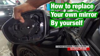 How to change your mirror on nissan Altima