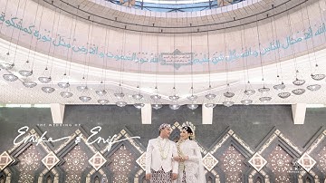 Cinematic Wedding Emika & Enif I Majid At - Tin