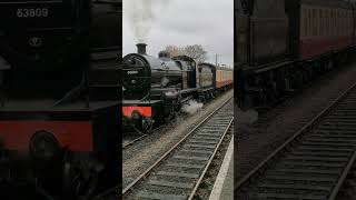 Steam Train 53809 Repairs to Leave Sheringham