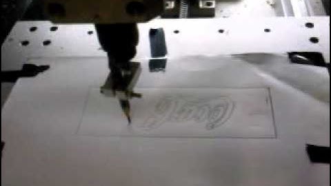 Test CNC Machine with Drawing - LabVIEW