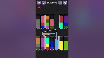 water_level_678 #watersortpuzzle #puzzle #game #sortpuzzle #color
