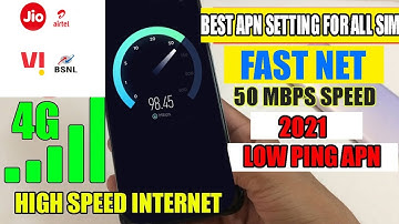 70 MBPS BEST APN SETTING FOR ALL SIM | How to Increase Internet Speed | Jio Airtel Vi BSNL APN