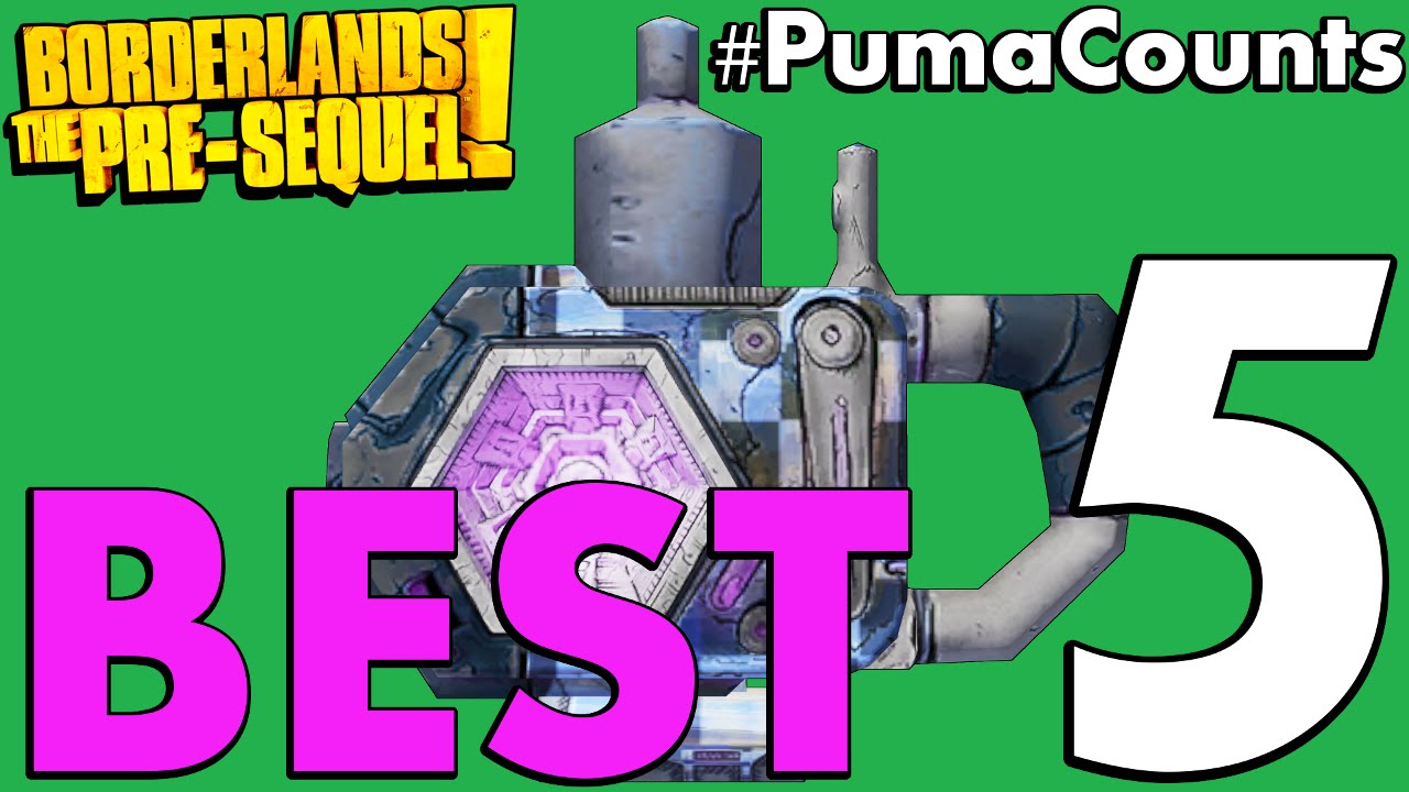 5 лучших щитов в Borderlands: The Pre-Sequel! 