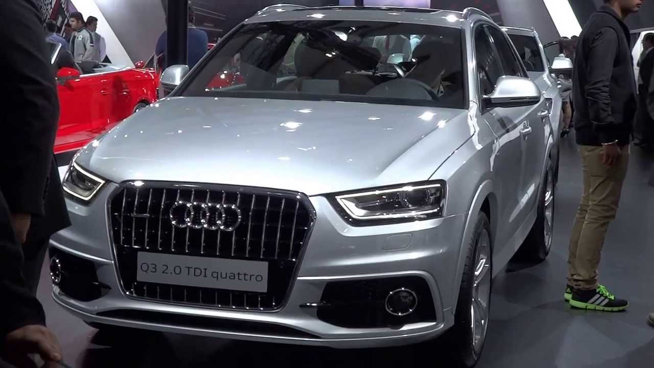 video phone beyonce mp3 Audi Q3 2.0 TDI Quattro at 12th Auto Expo 2014 The Motor Show Greater Noida