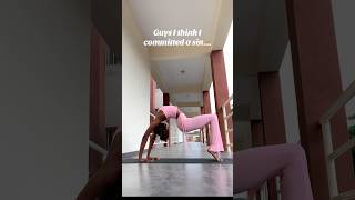 I committed a sin #contortionist #flexibility