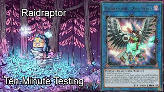 RAIDRAPTOR - Ten Minute Testing 2/18/21
