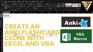 I Built an Anki Flashcard Clone in Excel using VBA - Link to Code in Description!