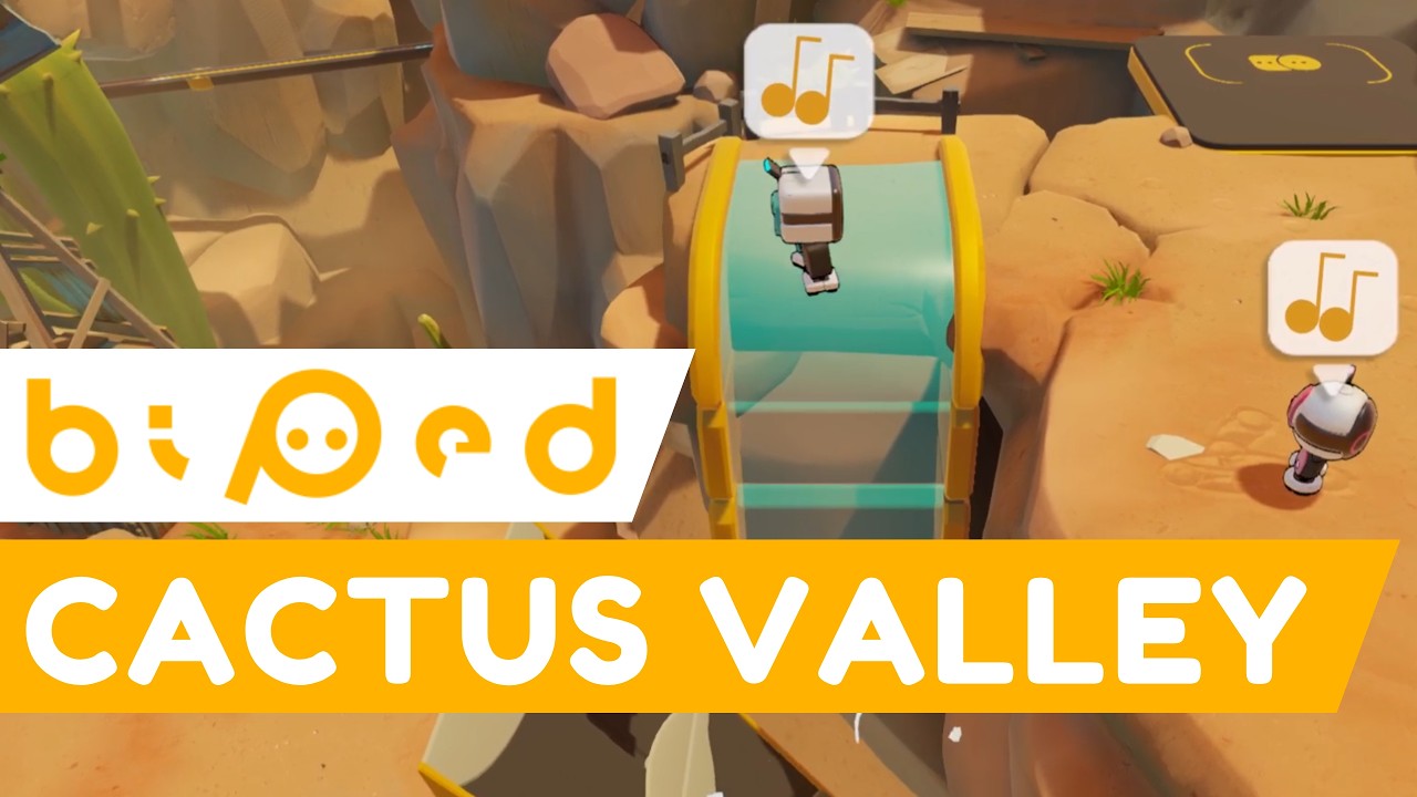 Biped Chapter 2: Cactus Valley | Two Players Gameplay