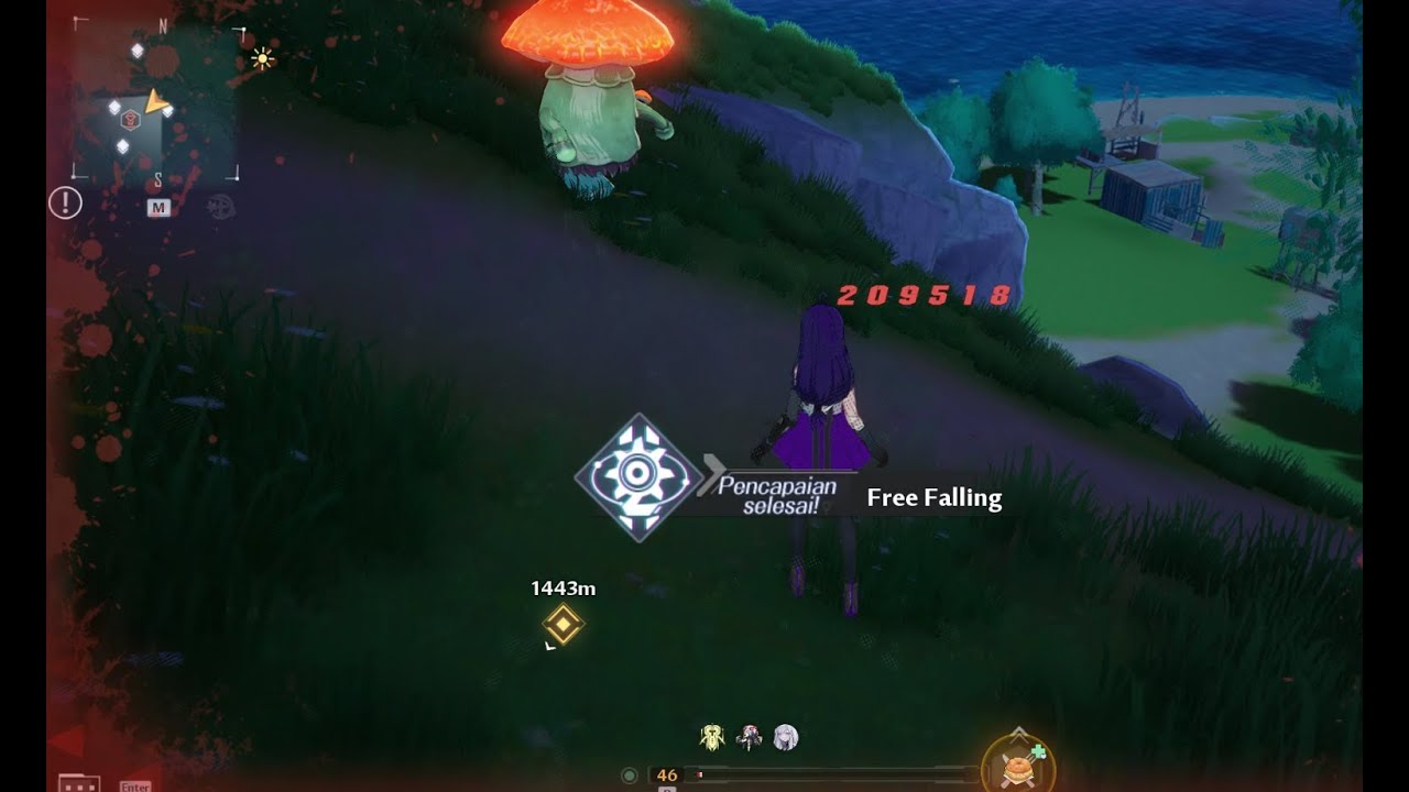 Achievement Free Falling!! Tower of Fantasy Indonesia