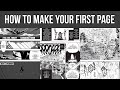 What Needs to Be In The FIRST PAGE Of YOUR Comics And Manga?