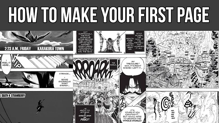 What NEEDS to Be In The FIRST PAGE Of Your Comic, Manga, Or Webtoon Story - DayDayNews