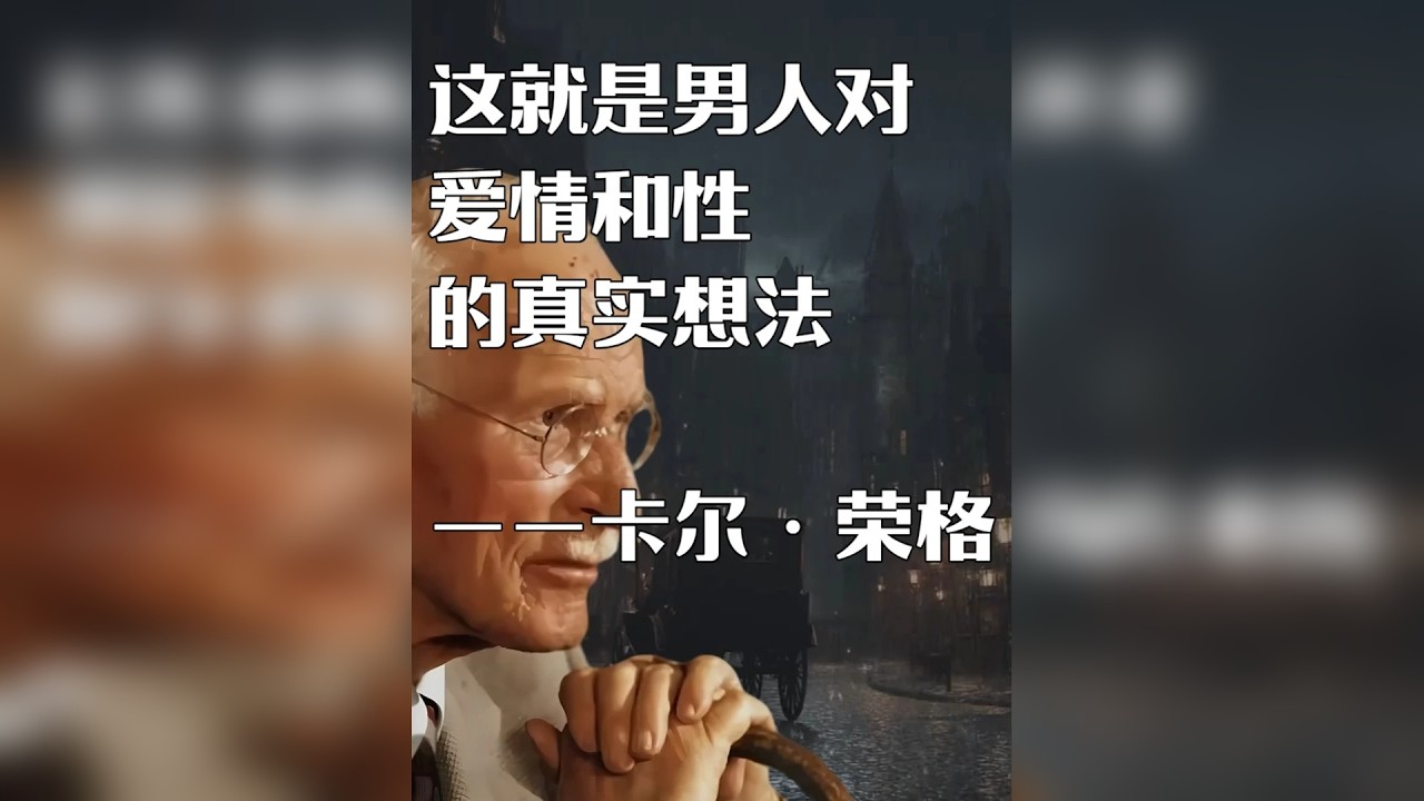 这就是男人对爱情和性的真实想法——卡尔·荣格