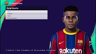 Ansu Fati(Fc Barcelona)eFootball Pes 2021 SEASON UPDATE