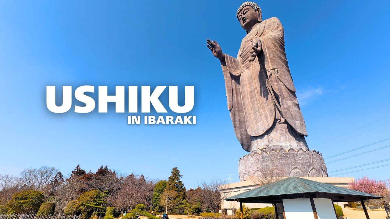 Great Buddha in Ushiku【solotrip in Japan🇯🇵】
