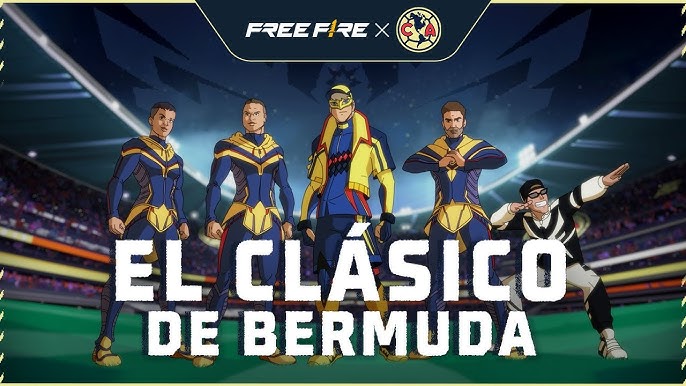 Free Fire comparte un nuevo vistazo a sus skins en colaboración con Club  América
