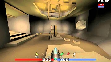 Quake 1/QuakeWorld: Dev vs Nekbar - DM6